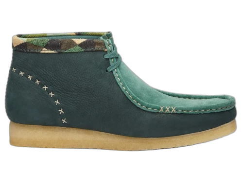 Clarks Originals Wallabee END. Artisan Craft Green