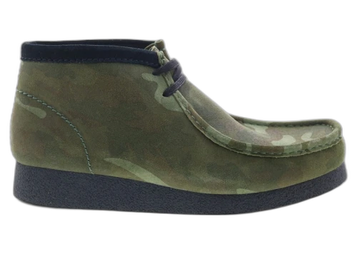 Clarks Originals Wallabee Evo BT Dark Olive Suede