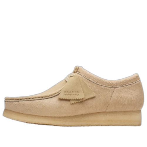 Clarks Wallabee Hair On 'Maple'