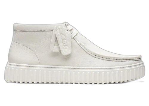 Clarks Originals Torhill Hi White Leather