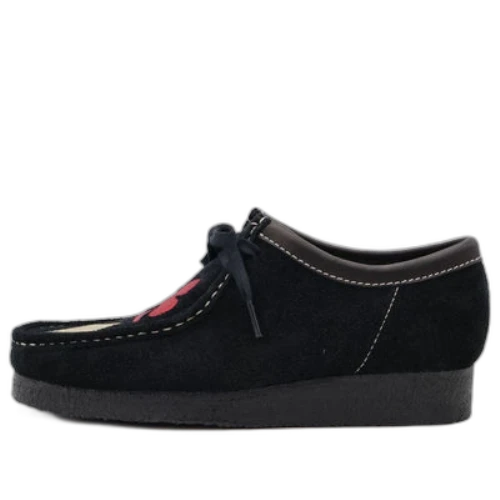 Clarks x Stussy Wallabee 'Black Suede'