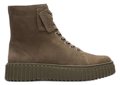Clarks Originals Torhill Rise Dark Olive Nubuck (Women's)
