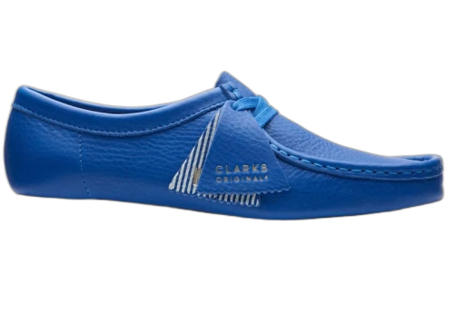 Clarks Originals Wallabee Bright Blue (Women's)