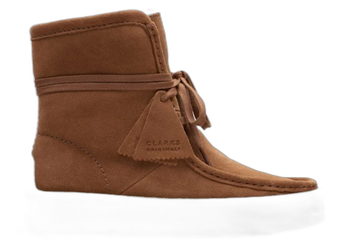 Clarks Originals Wallabee Cup Hi Cola Suede (Women's)