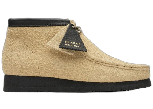 Clarks Originals Wallabee Hairy Suede Maple Black