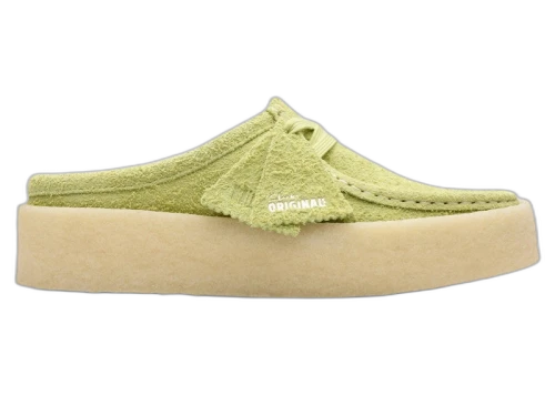 Clarks Originals Wallabee Cup Lo Lime Hairy Suede (Women's)