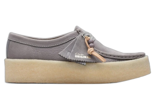 Clarks Originals Wallabee Cup Steel Grey Nubuck (Women's)