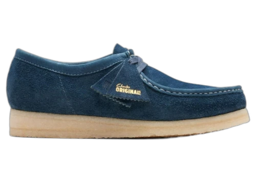 Clarks Originals Wallabee Navy Teal