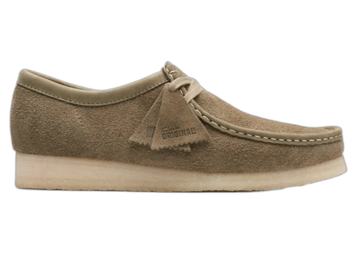 Clarks Originals Wallabee Pale Khaki Suede