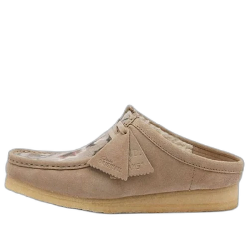 Clarks x END. x Beams Plus Ski Club Wallabee Mule 'Maple'