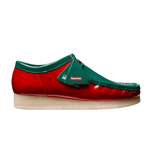 Clarks Originals Wallabee Patent Leather Boot Supreme Multicolor