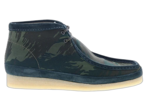 Clarks Originals Wallabee Boot Green Camouflage