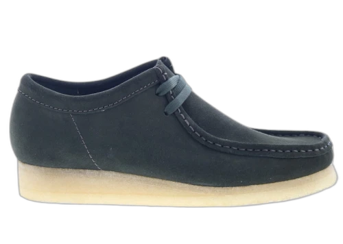 Clarks Originals Wallabee Forest Green Suede