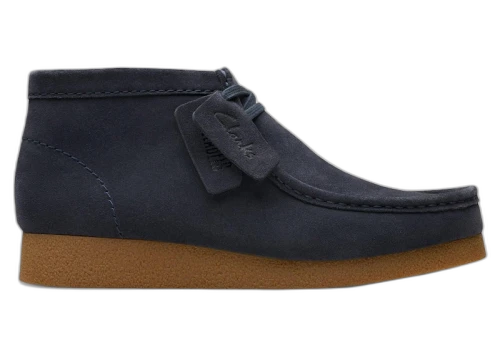 Clarks Originals Wallabee Evo Boot Navy Suede