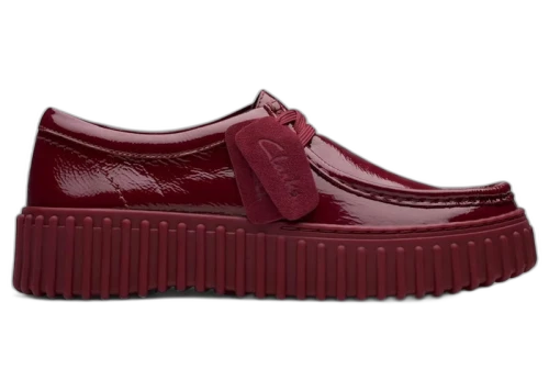 Clarks Torhill Bee Burgundy Patent (Women's)