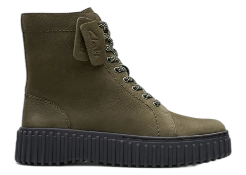 Clarks Originals Torhill Rise Dark Green Nubuck (Women's)