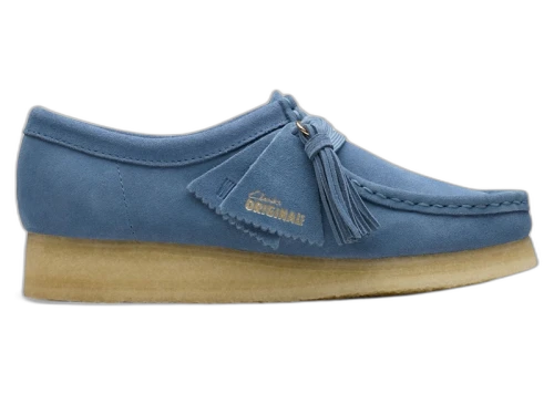 Clarks Originals Wallabee French Blue Suede (Women's)