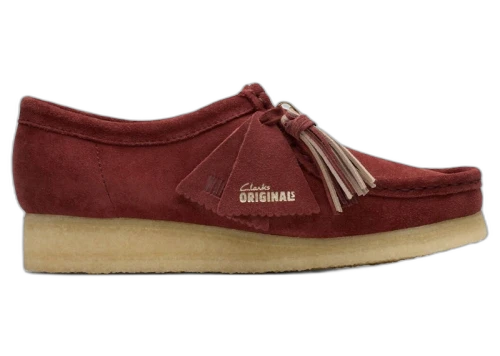 Clarks Originals Wallabee Deep Red (Women's)