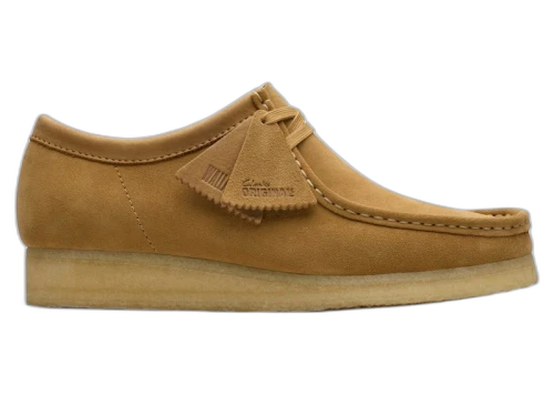 Clarks Originals Wallabee Mid Tan Suede