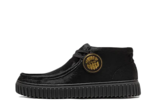 Clarks x Martin Rose x Pleasures CUR Torhill Hi 'Black' (2024)