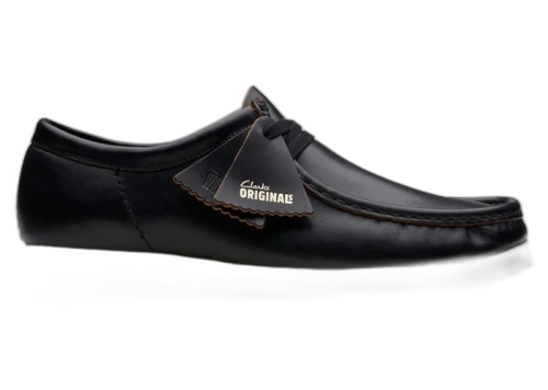 Clarks Originals Wallabee Black Smooth Leather