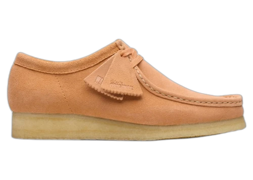 Clarks Originals Wallabee Pale Peach Suede