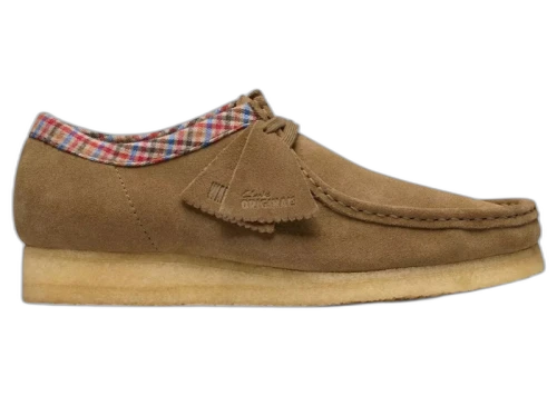 Clarks Originals Wallabee Interest Pack Dark Taupe Combination