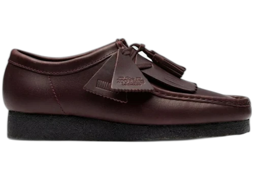 Clarks Originals Wallabee Purple Grape Leather