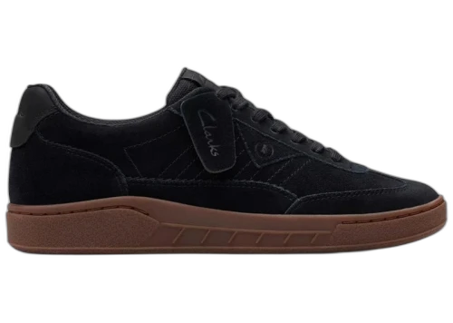 Clarks CraftRally Ace Black Suede