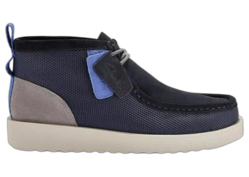 Clarks Wallabee FTR2 Boot Navy Combination