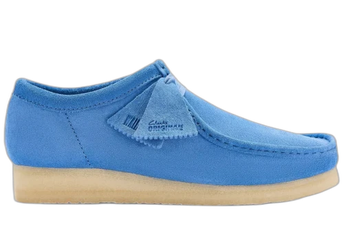 Clarks Originals Wallabee Vibrant Blue Suede