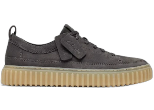 Clarks Torhill Lace Dark Grey Nubuck