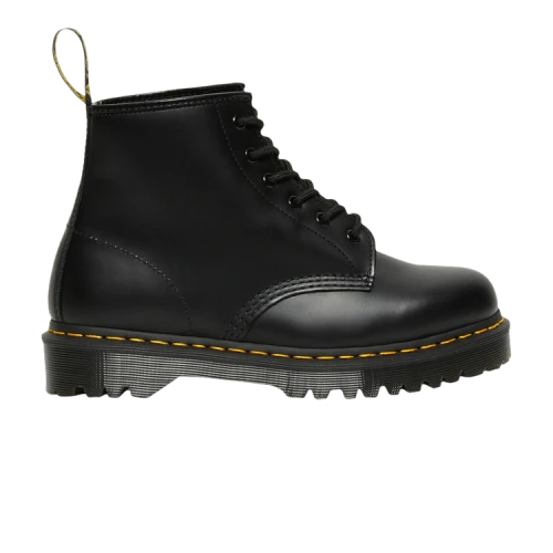 Dr. Martens 101 Bex Smooth Leather Ankle Boots Black