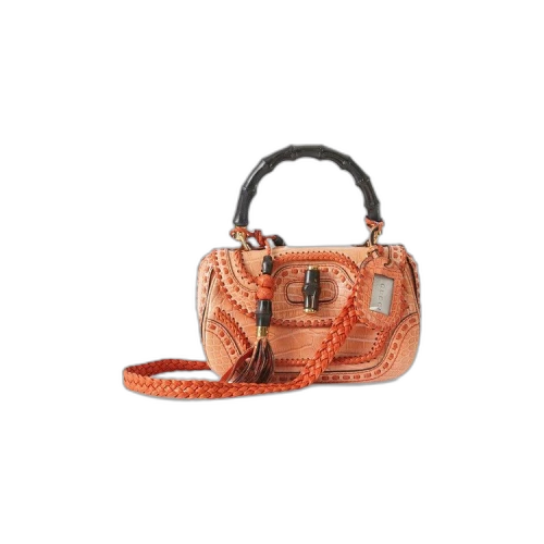 Gucci Bamboo Handle Bag 'Orange'