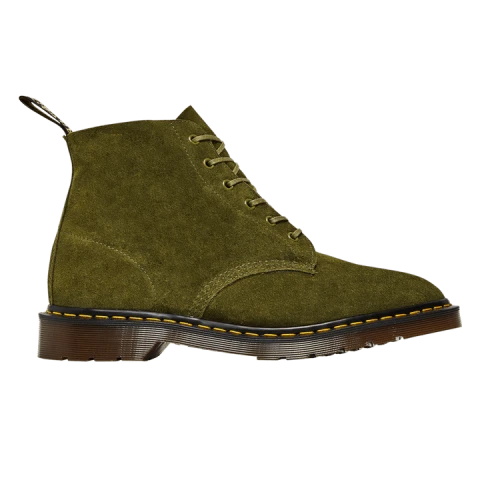 Dr. Martens 101 Suede Ankle Boot Green Desert Oasis