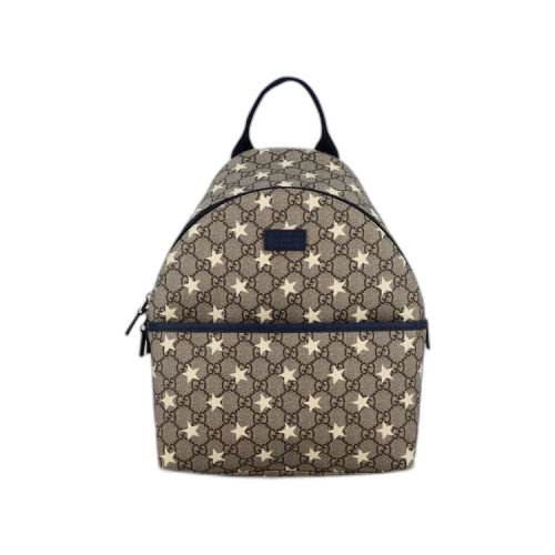 Gucci Kids GG Supreme Stars Backpack 'Beige'