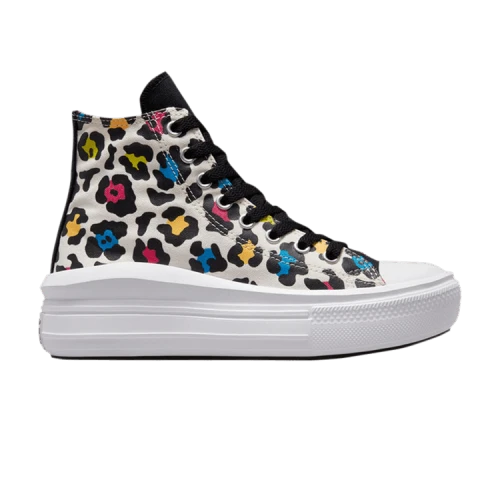 Converse Chuck Taylor All Star Move High GS 'Leopard Print'