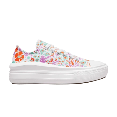 Converse Chuck Taylor All Star Move Platform Low GS 'Paper Floral'
