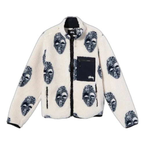 Stussy Printing Pattern Jacket White