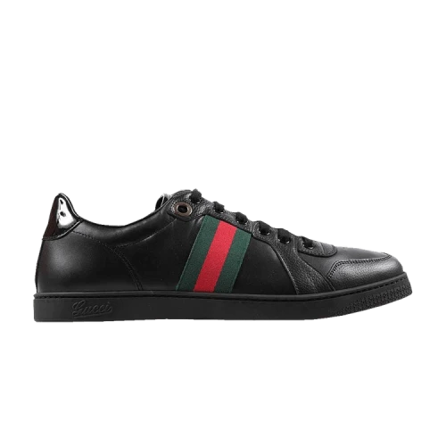 Gucci Coda Web Stripe Low 'Black'