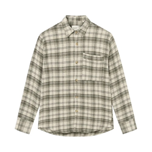forét Buzz Shirt 'Army Check'