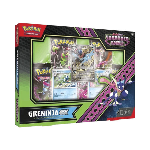 Pokémon Scarlet & Violet-Shrouded Fable Greninja ex Special Illustration Collection