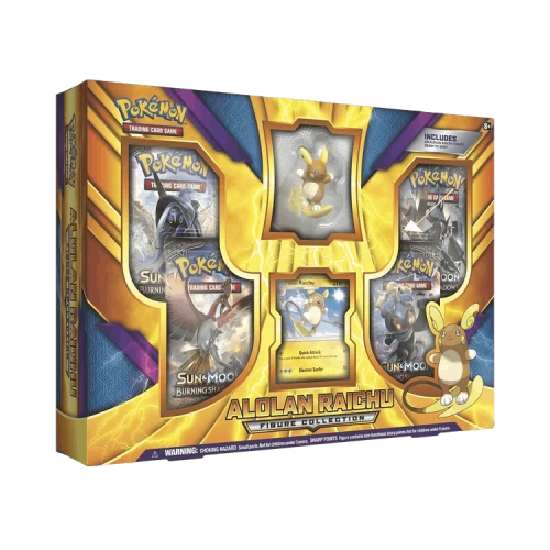 Pokémon Sun & Moon: Burning Shadows Alolan Raichu Figure Collection