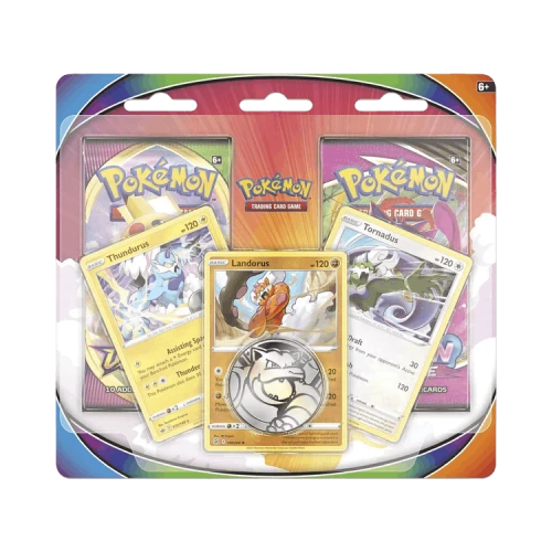 Pokémon Sword & Shield: 2 Pack Blister 'Tornadus, Thundurus & Landorus'
