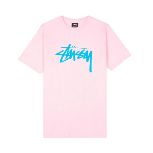 Stussy Stock Tee 'Pink'