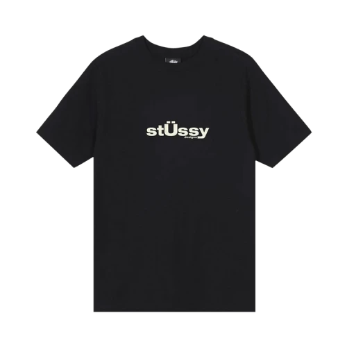 Stussy Big U Tee 'Black'