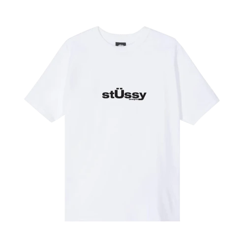 Stussy Big U Tee 'White'