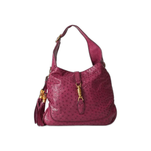 Gucci Jackie Ostrich Bag 'Violet'