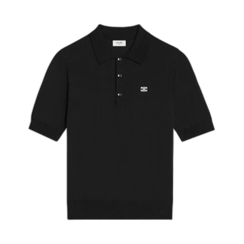 CELINE Triomphe Polo 'Black'
