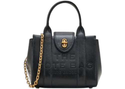 Marc Jacobs Turnlock Crossbody Tote Black
